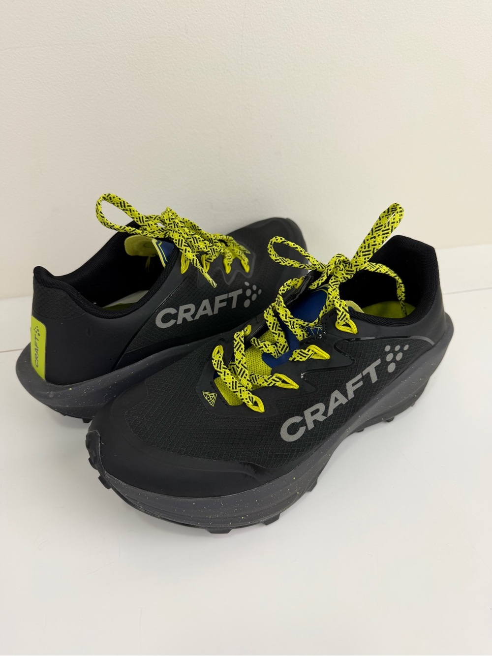 Craft CTM Ultra Carbon Trail Running Shoes Black Neon Vibram US 9